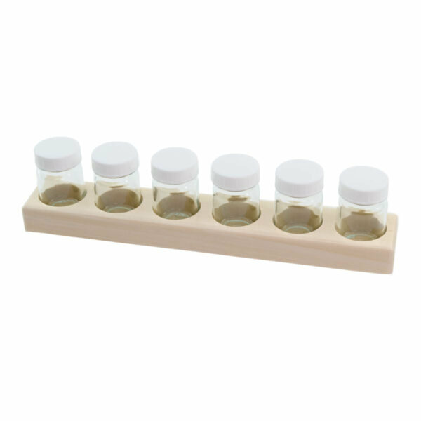Only 22.56 usd for Glass Jars with Wooden Paint Holder (50ml Jars